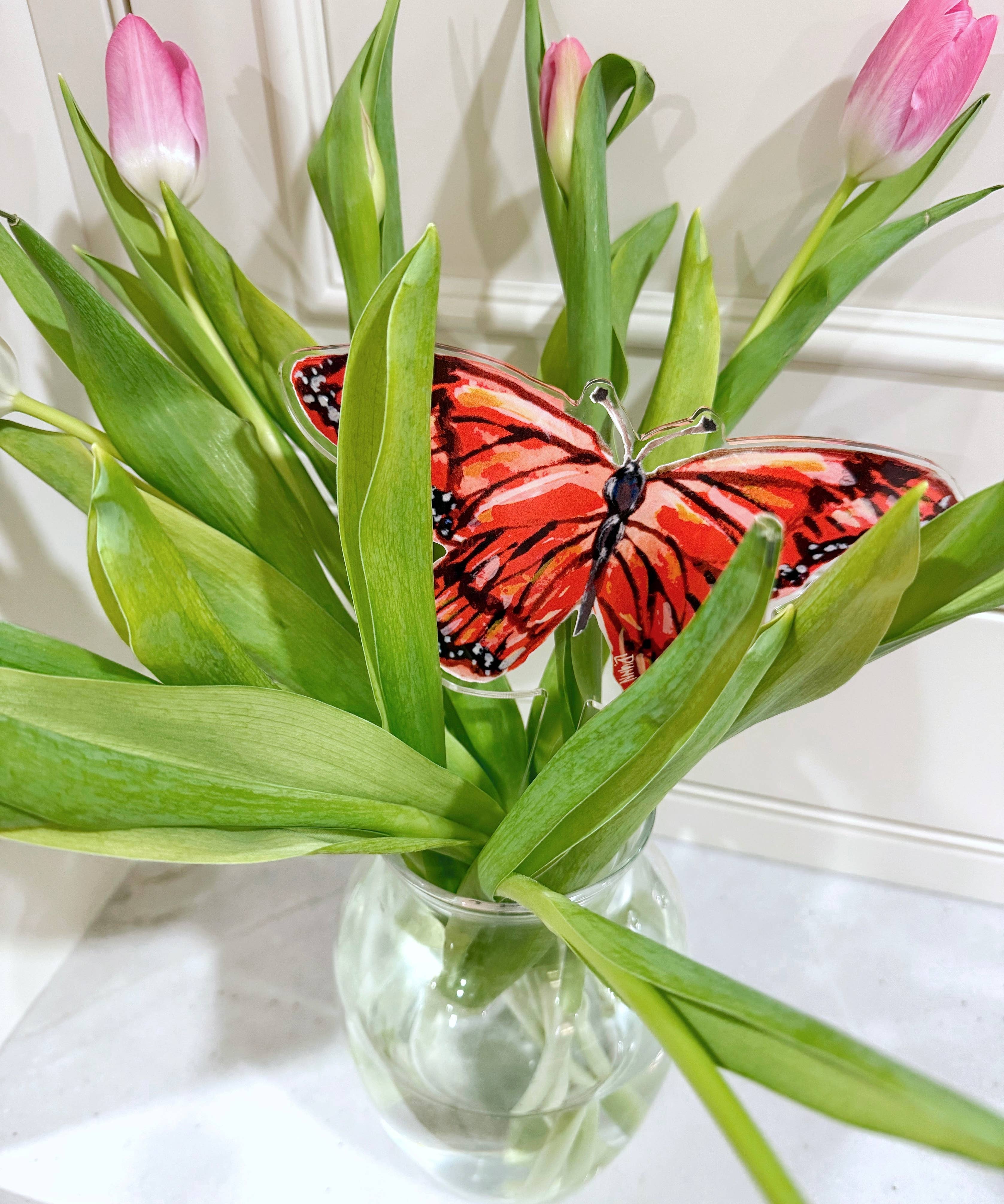 MONARCH BUTTERFLY PLANT STICK