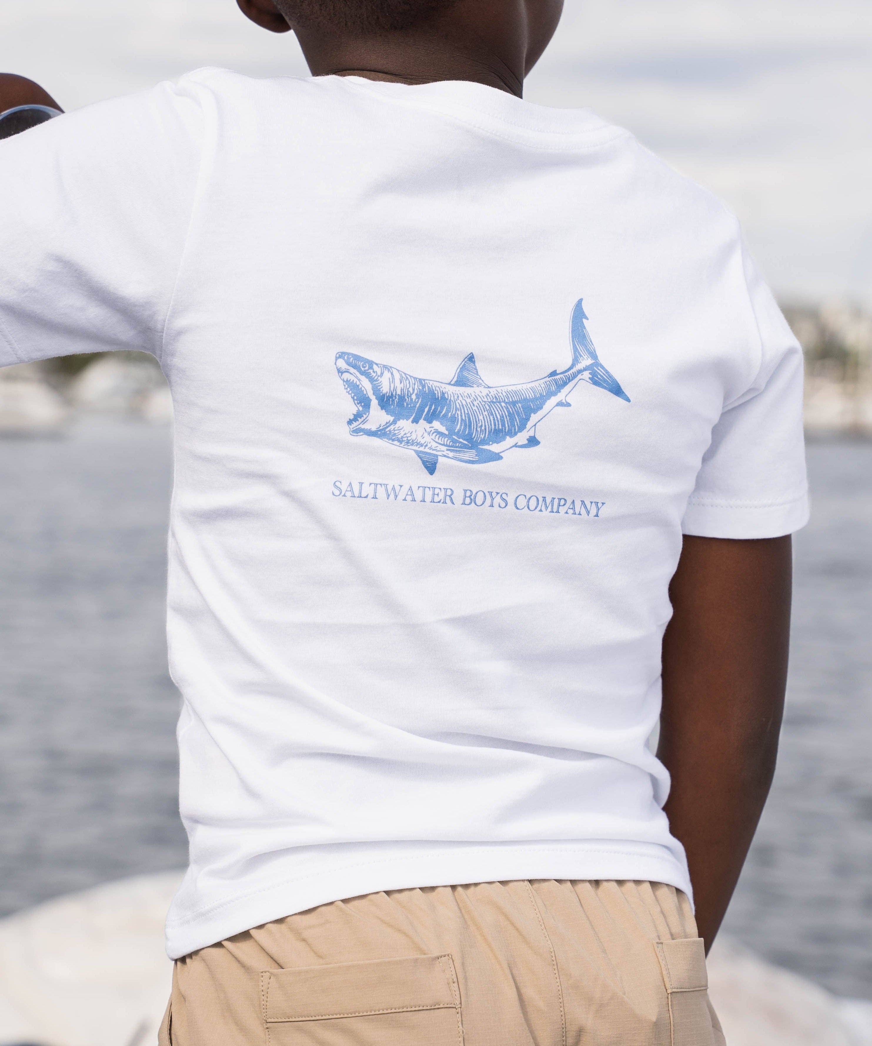 Great White Shark T-Shirt - White