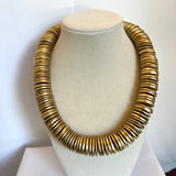Gold Chunky Statement Necklace