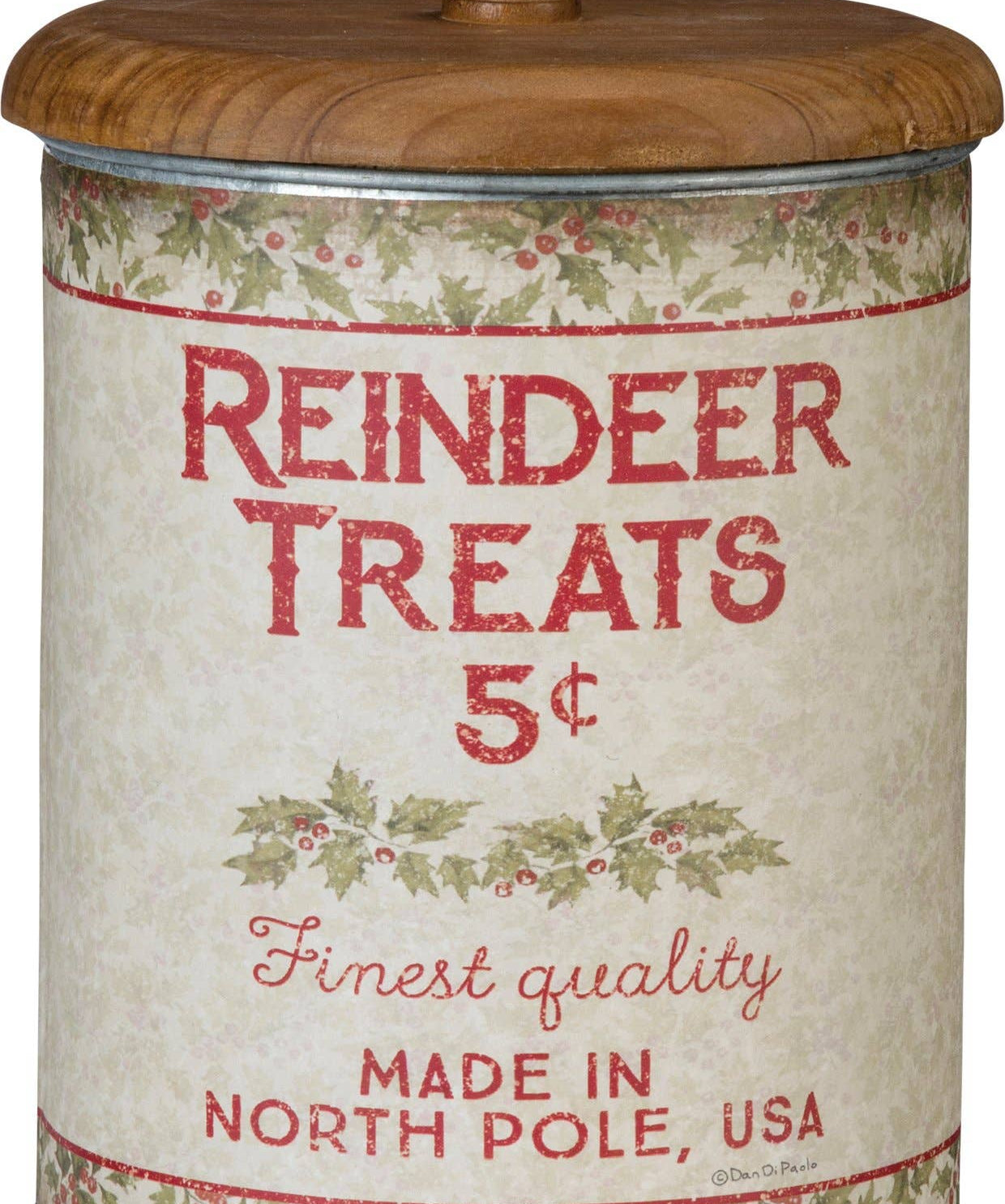 Reindeer Treats Canister