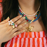 Summer Star Beaded Necklace