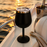 Wine Glass - Double Wall Vacuum Insulated Steel - 10oz/300ml
