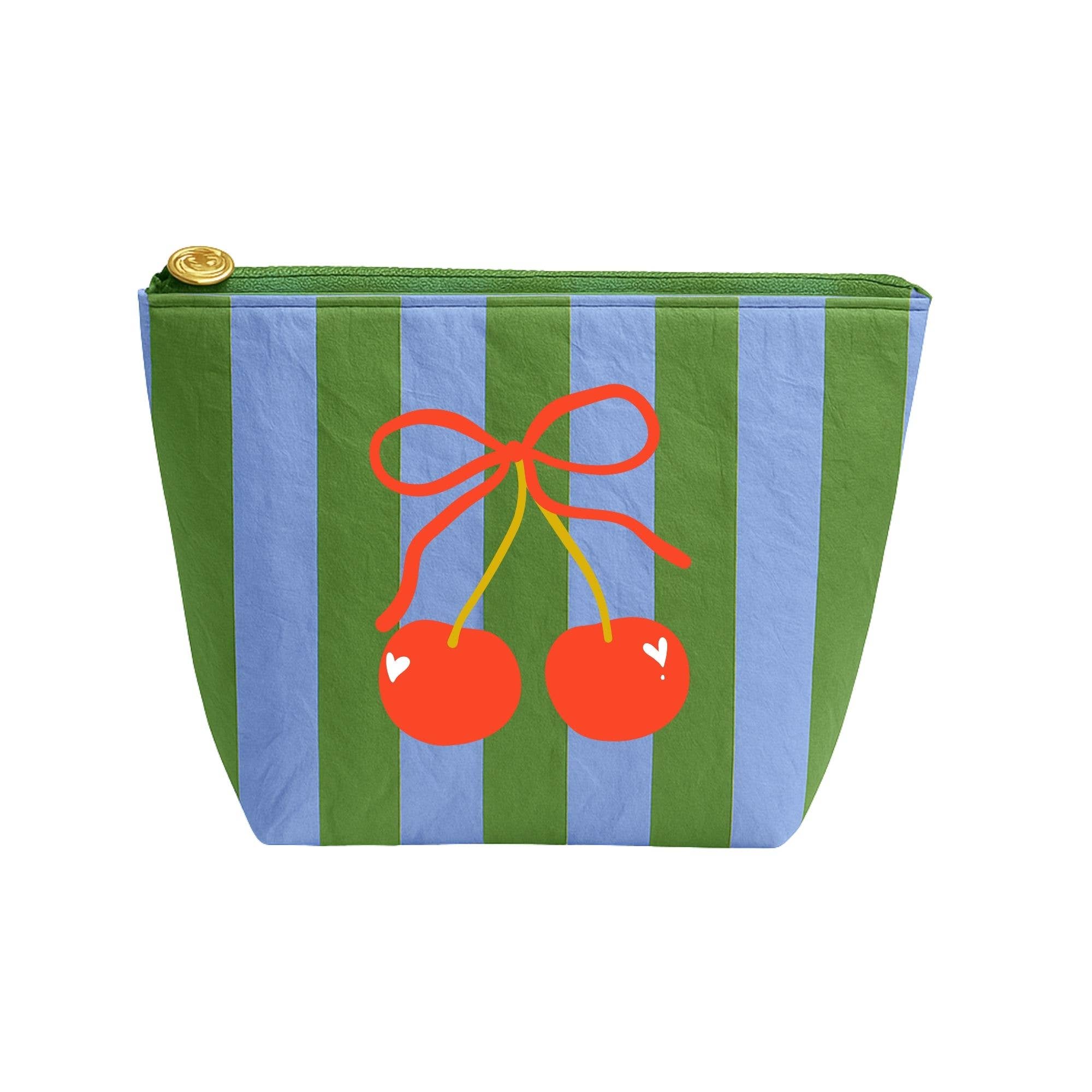 Cute Stripe Tyvek Pouch | Teen and Girl Stocking Stuffer