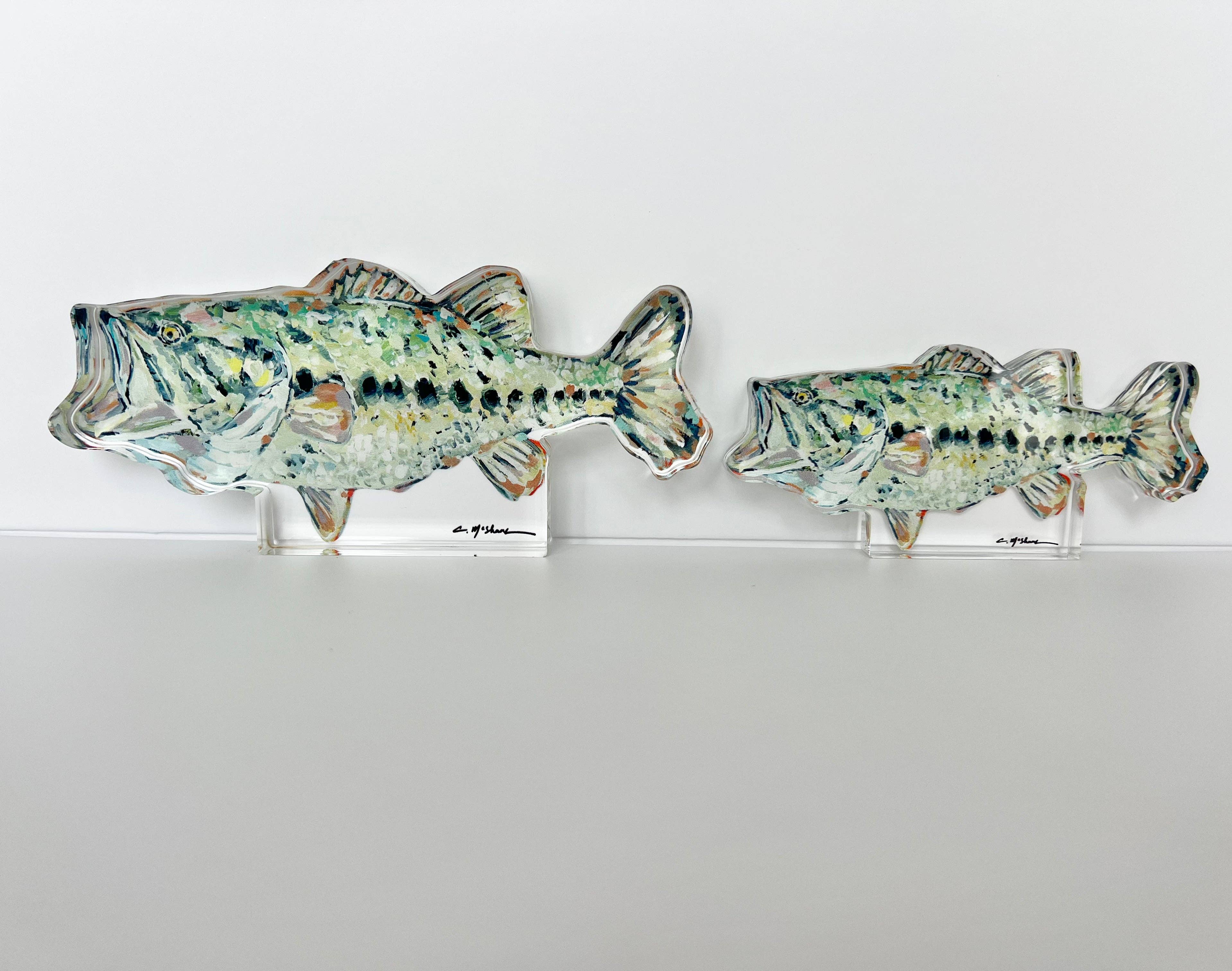 Gone Fishin Bass Acrylic WHOLESALE