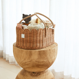 POPPY DIAPER CADDY MOCCA