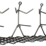 Hot Dog Roaster Stainless Steel Three Man Stick Figure