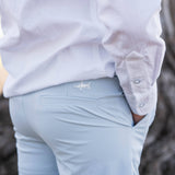 Palmer Performance Shorts Light Blue