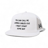 Call Me Jumper Cables Trucker Hat
