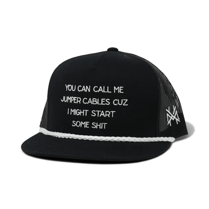 Call Me Jumper Cables Trucker Hat